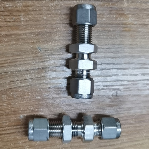 速发头wagelok卡套卡板接S穿套两通 串板接头 高压6不锈钢接头