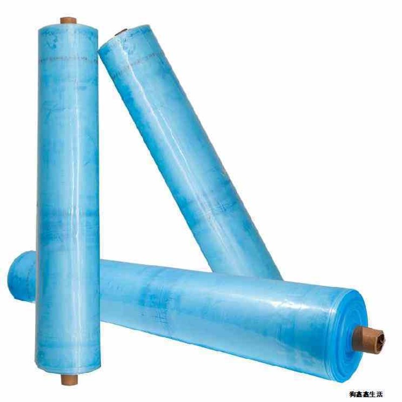 速发大棚膜长寿流滴2米2卷薄无滴整0塑料米膜纸蓝色无滴蔬菜农资