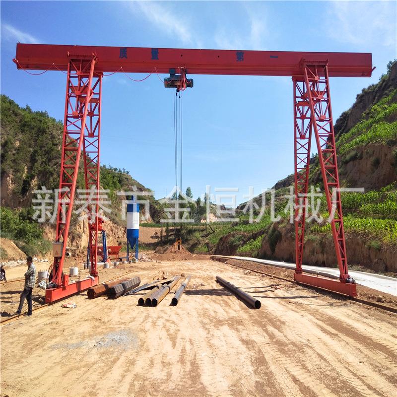 广东厂家直供龙门吊 工地工程可用性能稳定规格5吨 10吨龙门吊