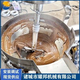 全自动红糖炒锅 炒糖机 温度可调节大型不锈钢行星搅拌炒焦糖机器
