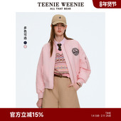美式 TeenieWeenie小熊女装 棉服2025秋新款 甜酷率性飞行员夹克外套