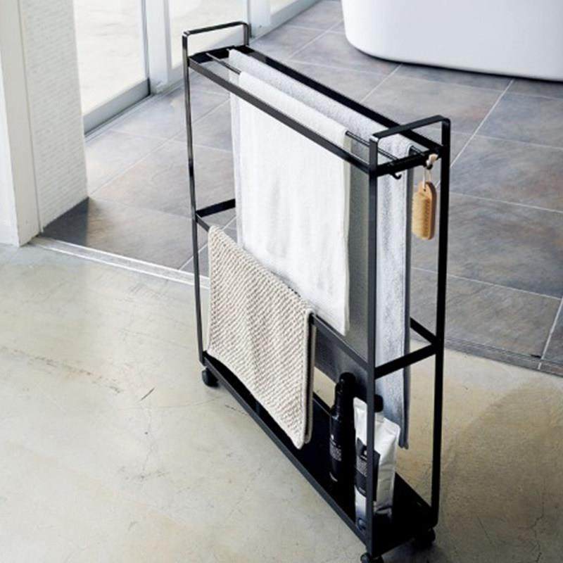 缝隙置物架浴巾毛巾浴室架推车厕所落地可移动夹缝厨房整理收纳层,收纳整理,整理架/置物架/收纳架,淘宝优惠券,粉丝福利购,淘宝优惠卷
