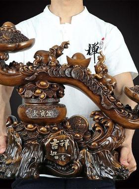 吉祥如意摆件工艺品家居玄关电视酒柜房间客厅装饰品新房乔迁礼物