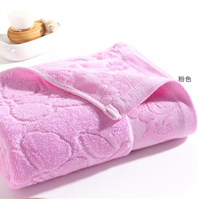 家纺100%全棉无捻布素色枕巾纯棉纯色单人枕头情侣枕头毛巾一对装