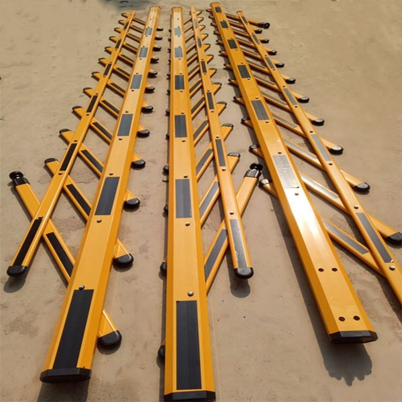 道闸杆停车场栅栏杆物业小区升降杆门卫起落杆挡车杆铝合金拦车杆