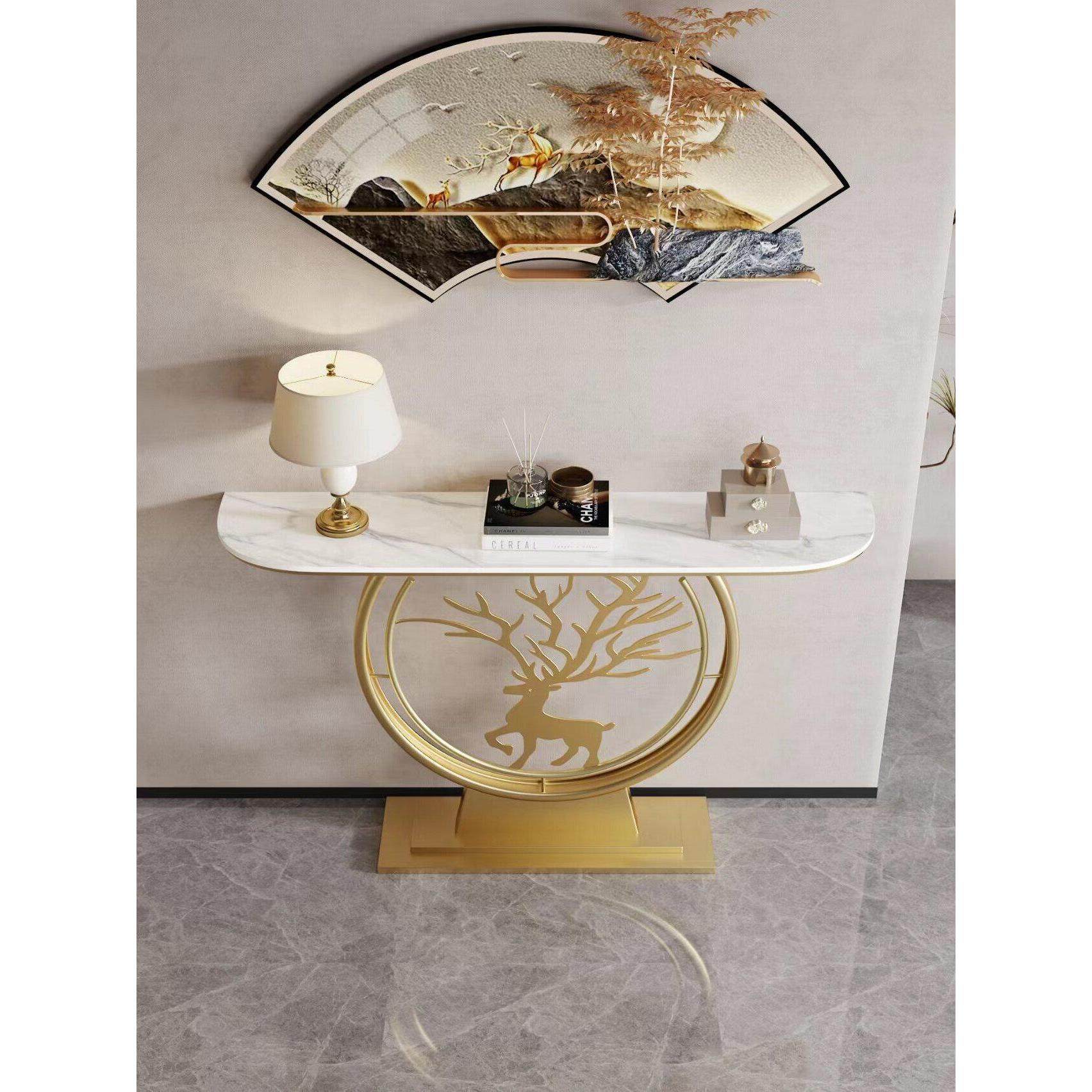 新中式玄关桌意式客厅靠墙玄关柜正对门玄关台走廊入户玄关柜条案