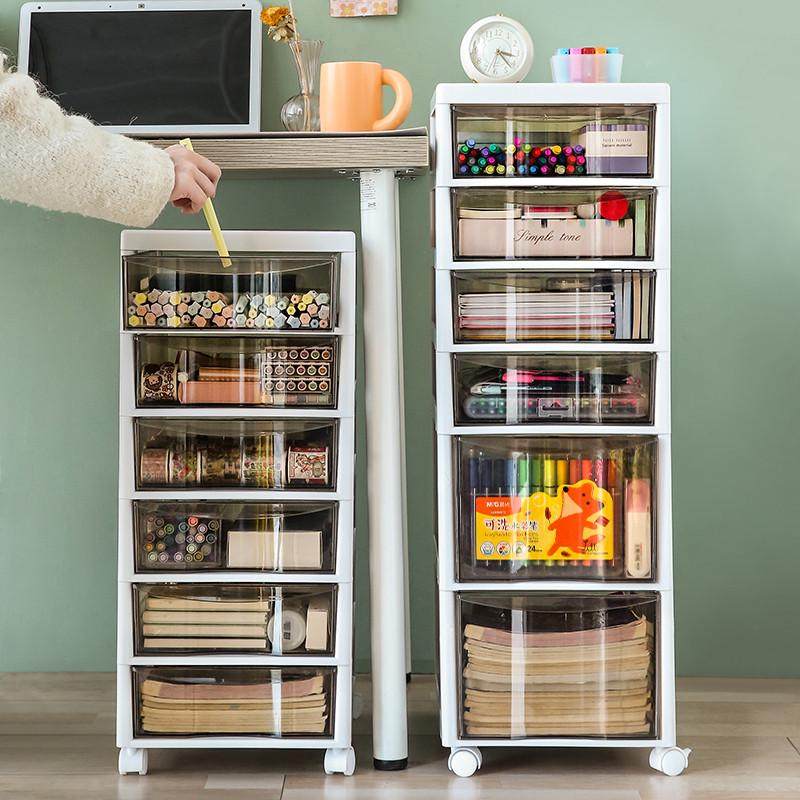 书桌收纳置物架桌下移动书架带轮收纳书柜落地桌底儿童抽屉式多层,收纳整理,书桌收纳置物架,淘宝优惠券,粉丝福利购,淘宝优惠卷