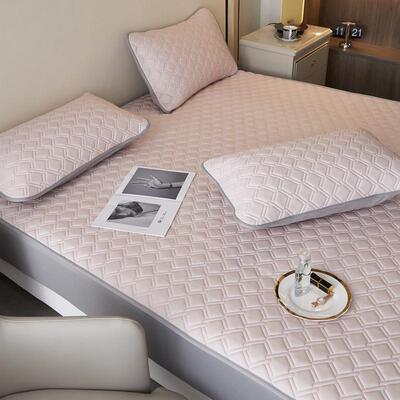 高端夏季乳胶凉席三件套可水洗空调席床笠款1.2m/1.5m1.8米2.0m床