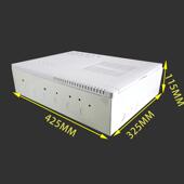 塑料大号 300集线箱网络箱挂墙式 多媒体信息箱明装 弱电箱家用400