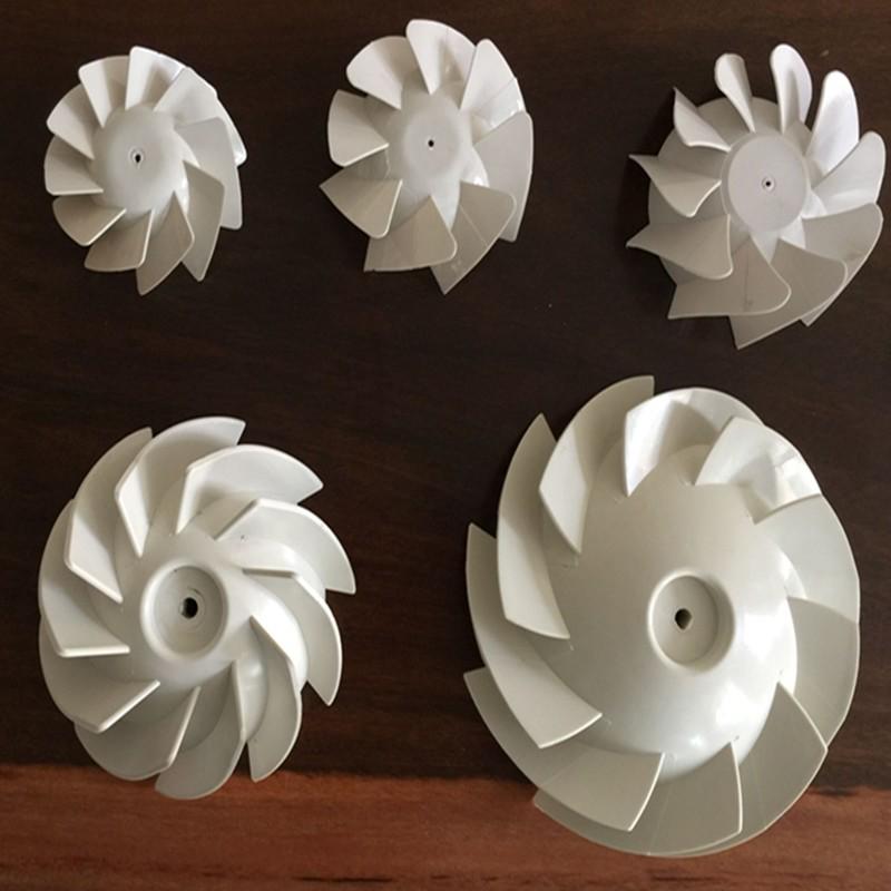 管道风机扇叶风叶叶轮 150 200 塑料配件排气扇换气扇排风扇