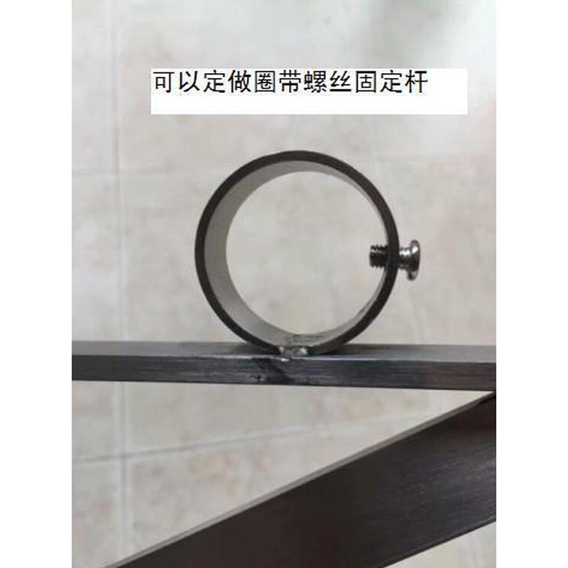 热销kbq1304不锈钢晾衣杆晒衣架三脚架阳台固定式三角晒衣架杆穿