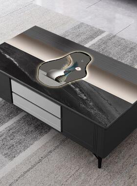 a947餐q弹桌布防水防油免洗轻奢长方形简约电视柜加厚茶几餐桌垫