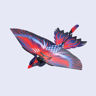 汉王仿生出头鸟飞行儿童遥控益智仿真飞鸟男女孩儿童生日玩具亲子