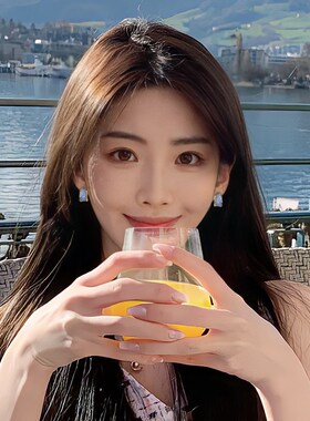 现货蓝色耳环女气大气港风w2024新款耳饰小众设计感独特耳钉