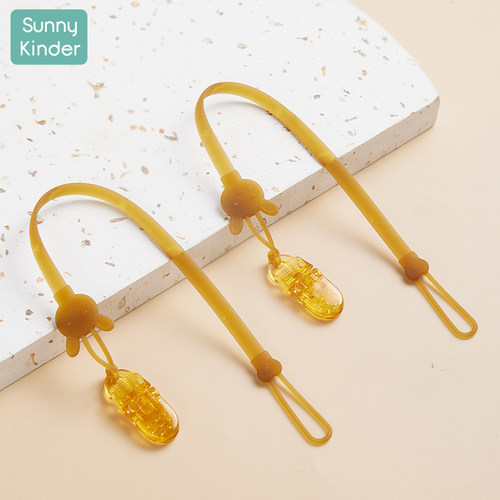 牙胶防丢硅胶安抚奶嘴链