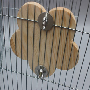 极速鹦鹉用品花椒木站架镜子虎皮牡丹玄凤啃咬棒小站W台鸟笼站架