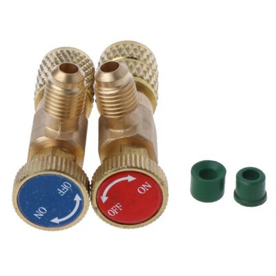 极速2pcs Refrigeration Charging Air Conditioning Adapte.r Fo