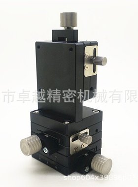 极速XYZ轴40*40 LWFDV40-R 燕尾槽G型 螺杆给进式微调平台 XYZEG4