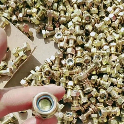 极速农业b旋耕机刀片高强尼龙刀库螺丝小型耕耘机开元机零件12.9