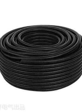 极速厂销阻燃波纹管PPnAD158s 100米卷 波浪管穿线塑料软管 电线