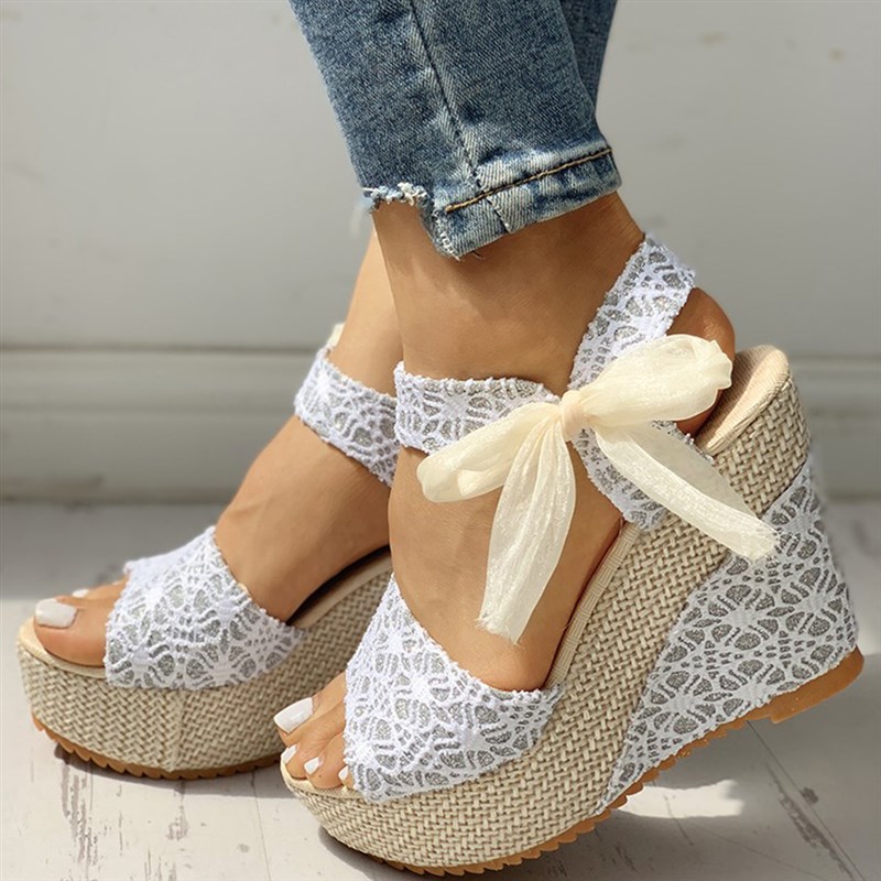 速发hot l Leisure Wo Wedges hee wo Shoes 2022 Sumr
