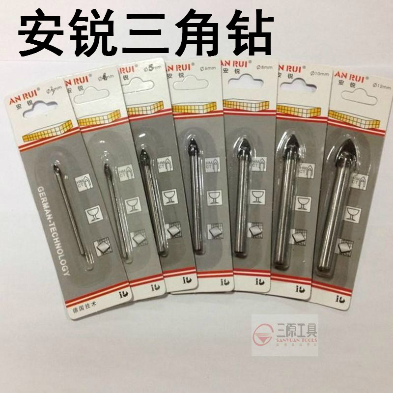 热销手电钻钻头合金o玻璃扩孔器瓷砖陶瓷打眼取孔三角钻开孔器套