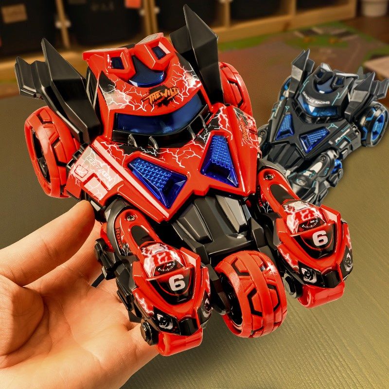 速发儿童玩托车男车摩具合金小汽车小孩4-6岁三合一弹射战孩益智