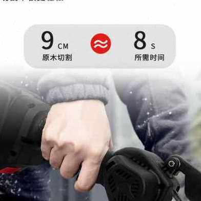 速发厂促新品C锯无线电锯充小式电X 家用电型手持伐木锯 电动锂电