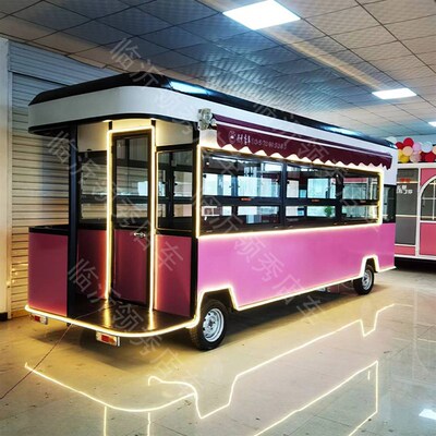 速发餐车多功能小小车串串香炸串车摆摊小吃车多餐车吃吃车早功能
