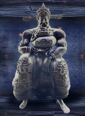 极速爆品酒店样板间摆设办公室客厅前H台财神摆件公司开业装饰生