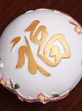 新品陶瓷寿包馒头仿真佛堂x佛前供奉家用贡品供品佛具用品大全