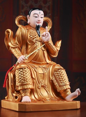 新品陶瓷九天应元雷声普化天尊神像雷公雷O祖供奉家用客厅摆件