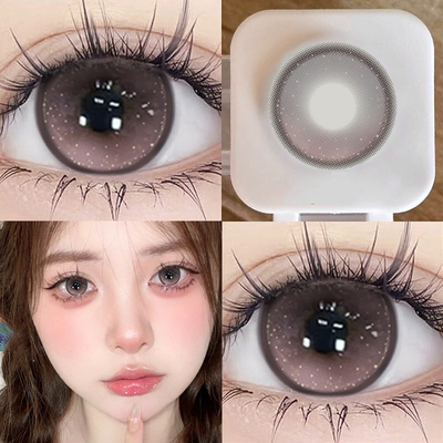 新款粉色日抛美瞳30片大小直径一次性隐形眼镜官方正品旗舰店网红