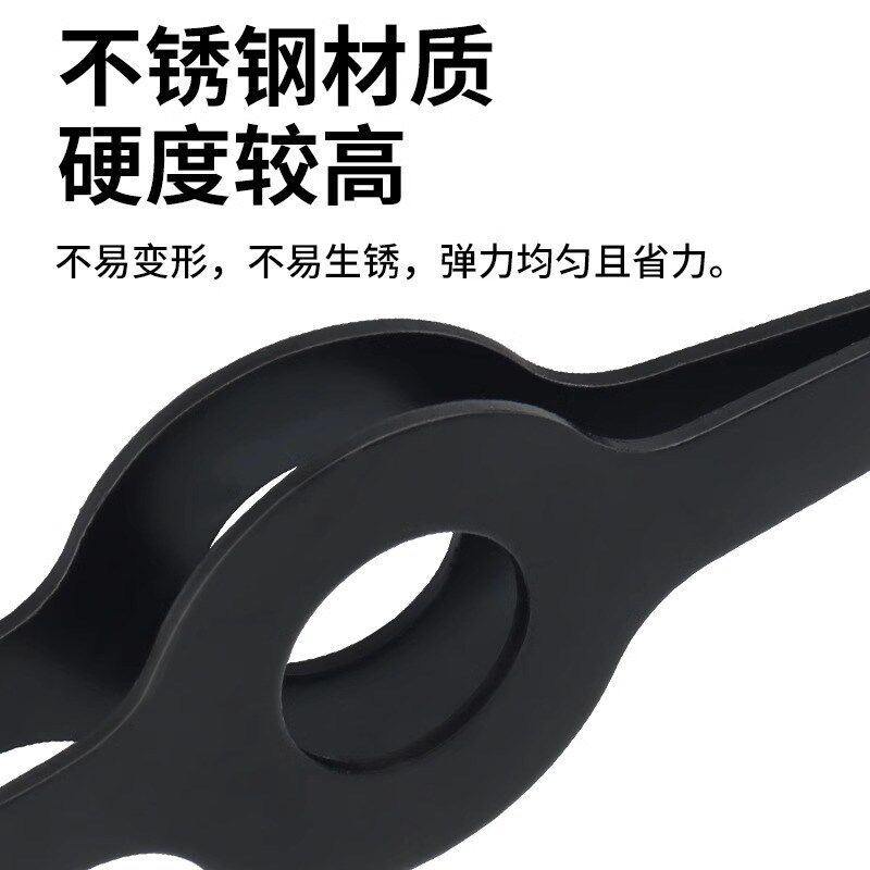 热销眉毛夹小镊子不锈钢男士拔毛钳女修眉神器胡T须专用钳子贴睫