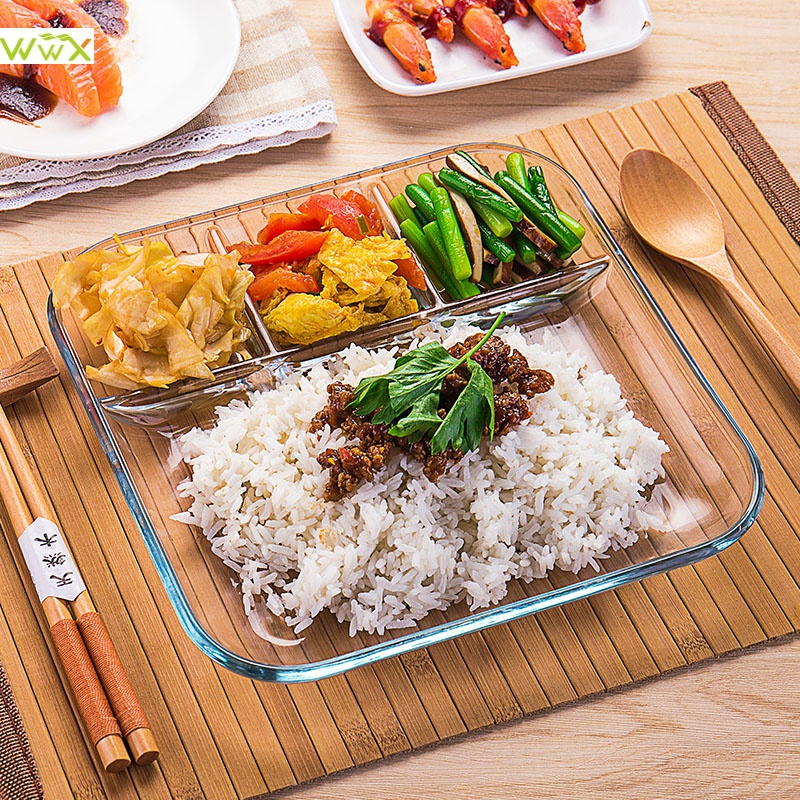 Dumpling plate Dompestic dumpling plate Transparent Pyrex