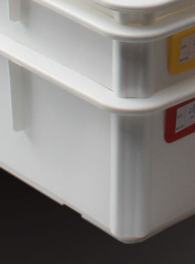 极速六月花DOUGH箱披萨周转箱披E萨面团箱白色面包储存周转箱盖储