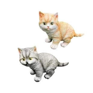 极速Cat Figurine Sculpture CollectibHle Modern Statue Animal