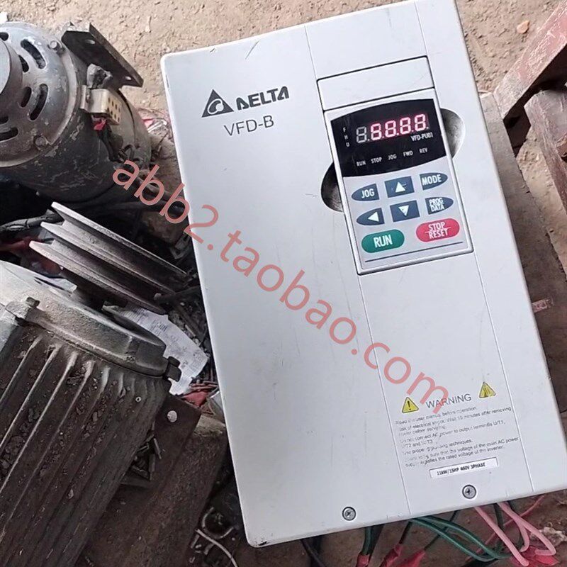 极速一台新版本台达vFD110vB43A型通用重载11千瓦三 相变频器机器