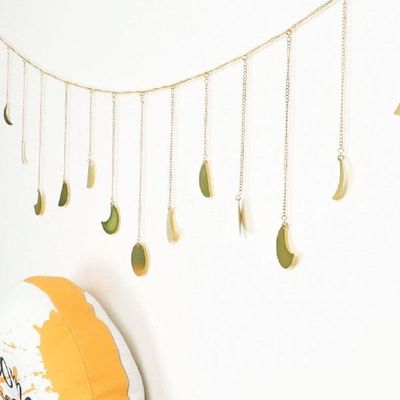 极速Handmade Celestial Moon PhCase Wall Hangings 13 Moons