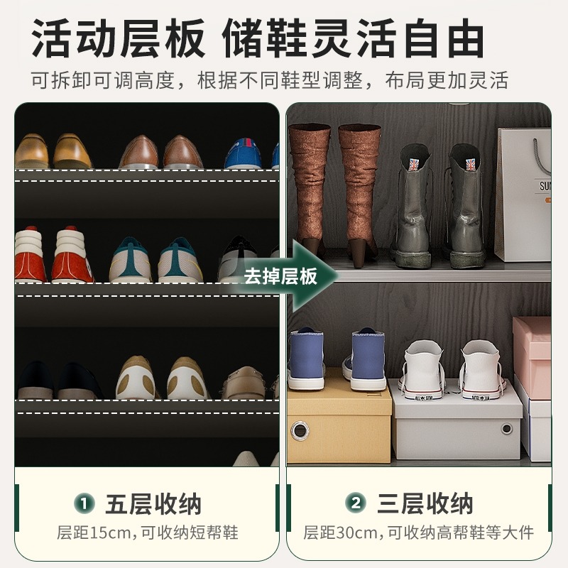 极速入户门鞋柜家用门口小户型有门玄关柜室外过T道电梯口楼道外