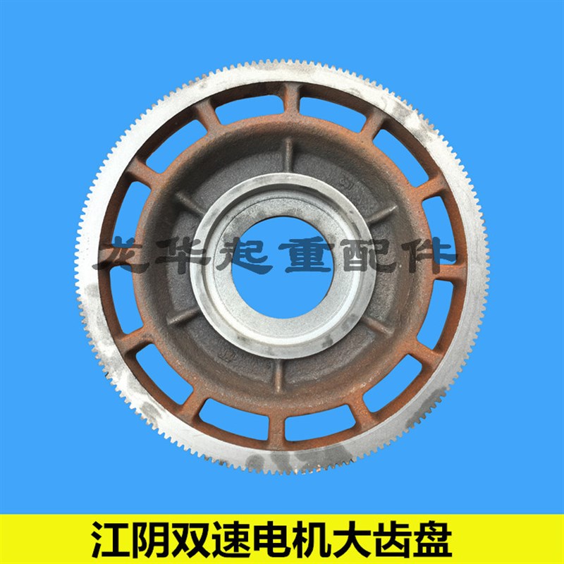 极速双速电机瓢齿轮1T3T5T10TMCD大齿圈 江阴电机瓢MD双速电动葫