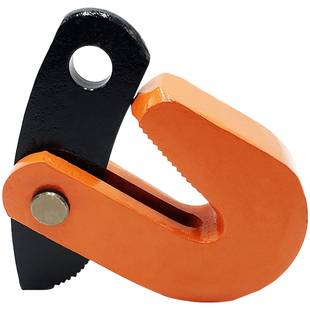 极速钢板起重吊钳L型钢板夹子吊A索具吊钩模锻翻转平吊横吊竖吊1T