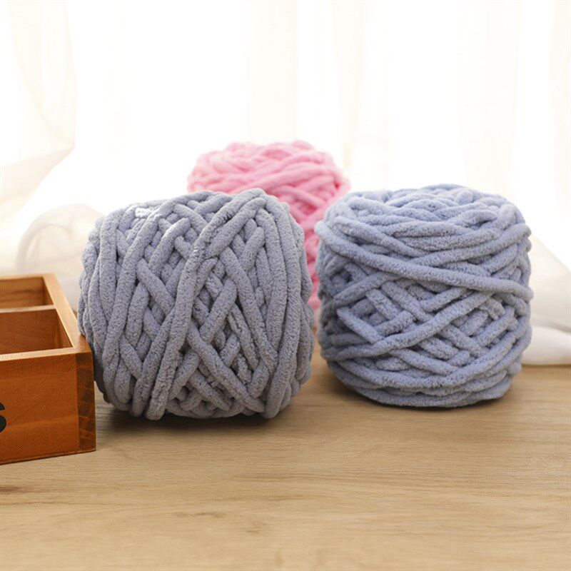 极速Woolen yarn thick yarn extra thick hand knitting ic.e st