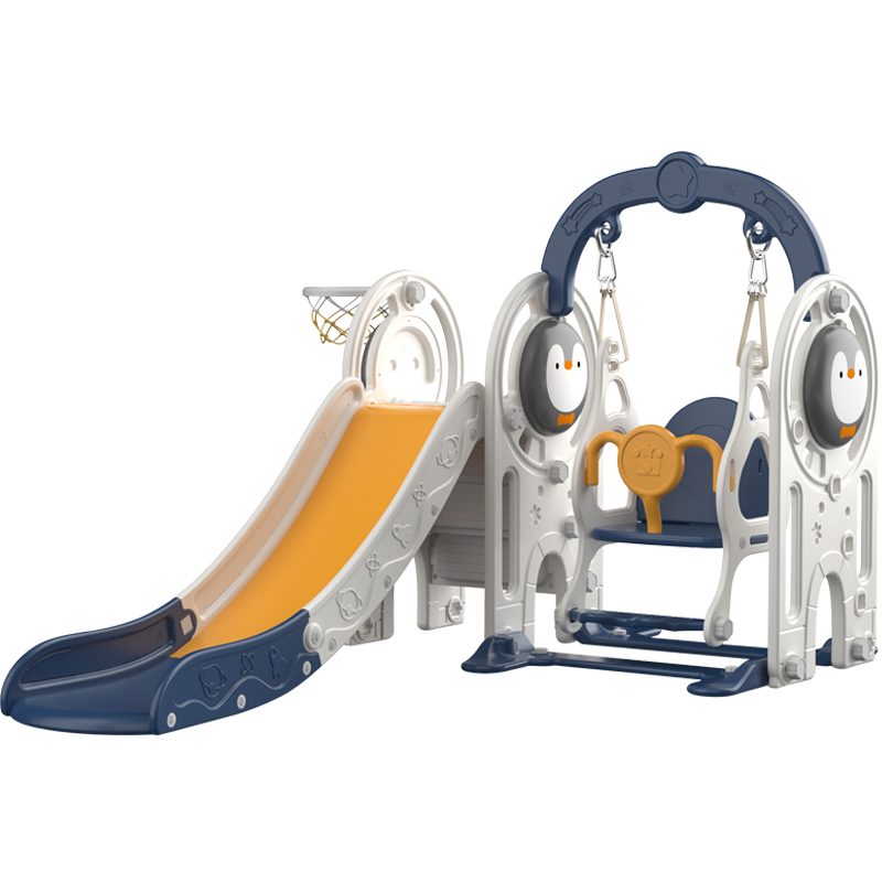 极速滑滑梯d儿童室内家用2至10岁宝宝滑梯秋千二合一家庭多功能小