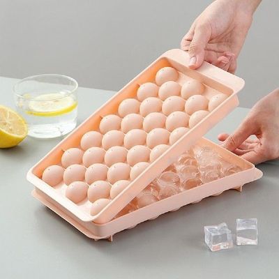极速Plastic Molds Ice Tray 18/33 Grid 3D Round ISce Molds Ho