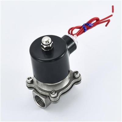 耐腐蚀高温常闭电磁阀水阀2W不锈钢开关气阀2F20V24V4分6分DN25/5