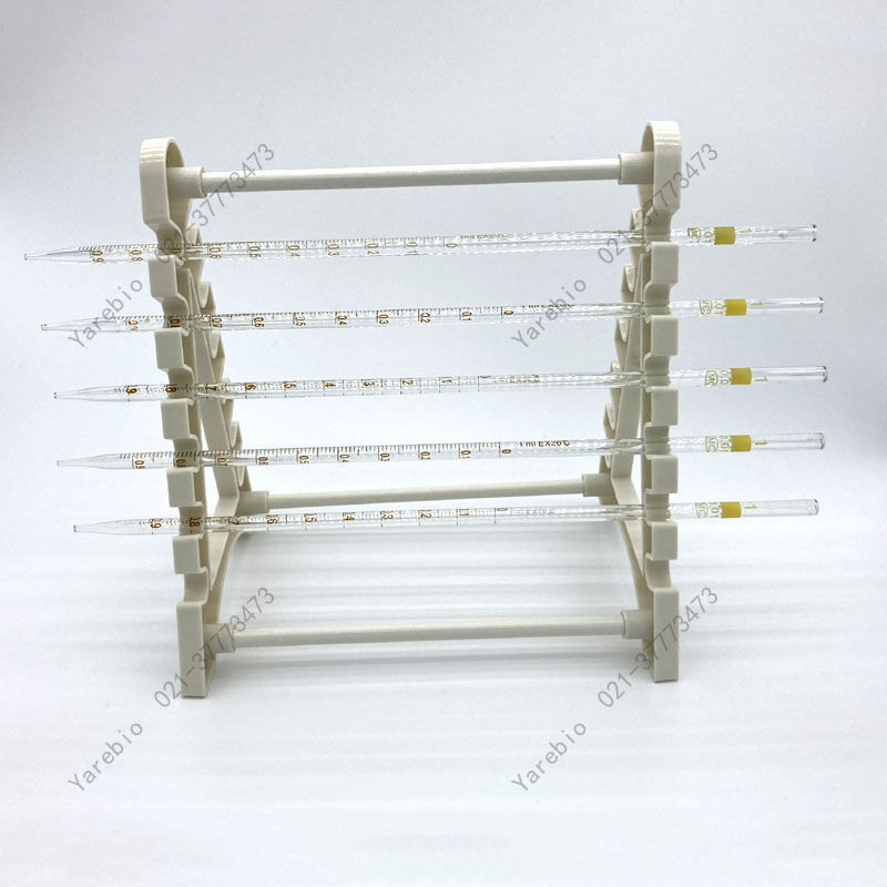极速定制适用梯形巴斯德吸管支架玻璃移液管架巴氏V滴管架架子脚