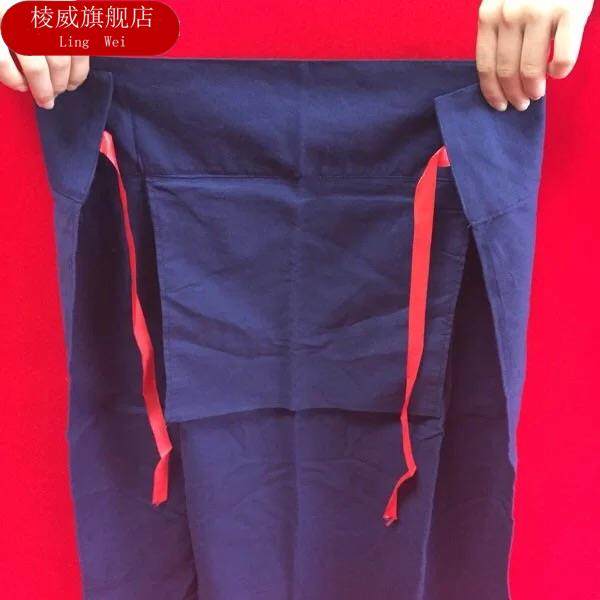 极速婚庆用品青布包裹结婚陪嫁青布围裙青布包袱皮X包子孙桶青布