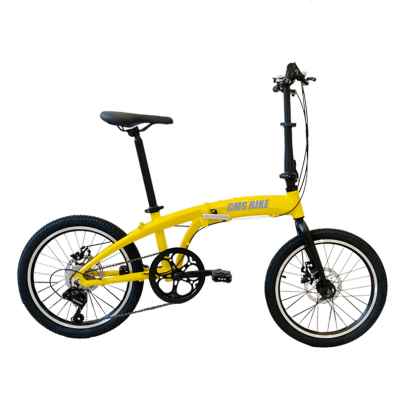 极速新品b铝合金超轻便携折叠自行车20寸变速男女代步单车可放汽