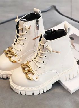 极速etal Chain s Fashion ootxs 2022 Winter ew plush  Leather